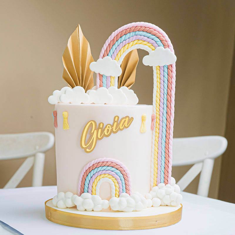 Dummy cake arcobaleno – Marty Sweet Lab
