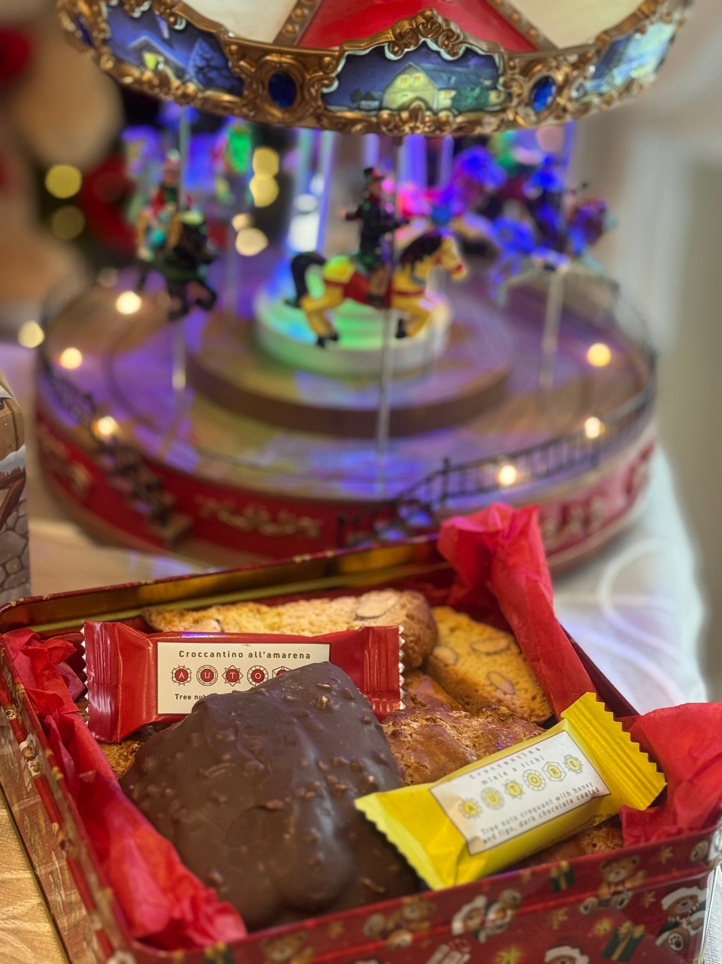 Scatola Latta Natale