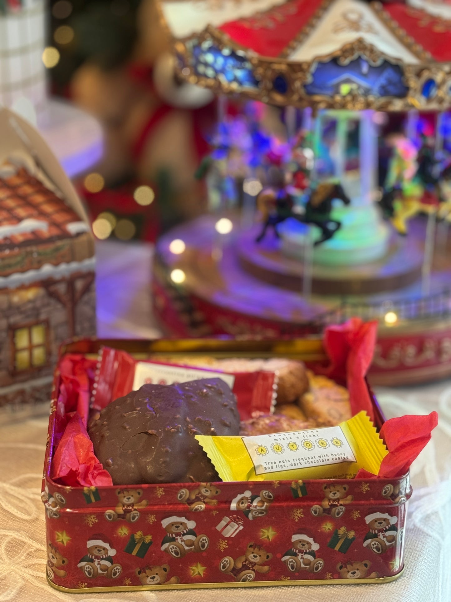 Scatola Latta Natale